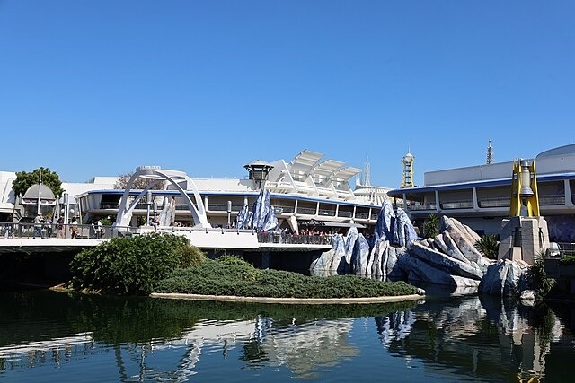 Tomorrowland Magic Kingdom WDW entrance 2014