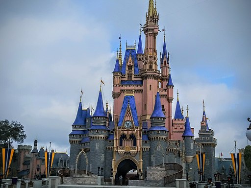 Walt Disney World Cinderella Castle in 2021