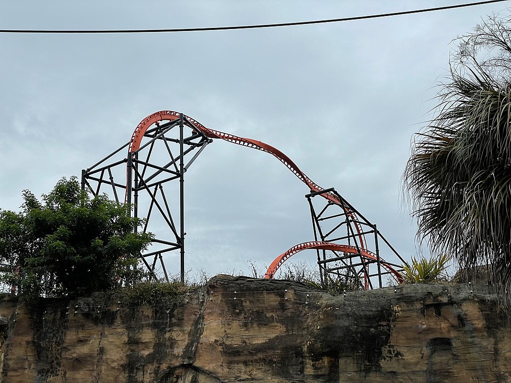 Tigris roller coaster Busch Gardens Tampa