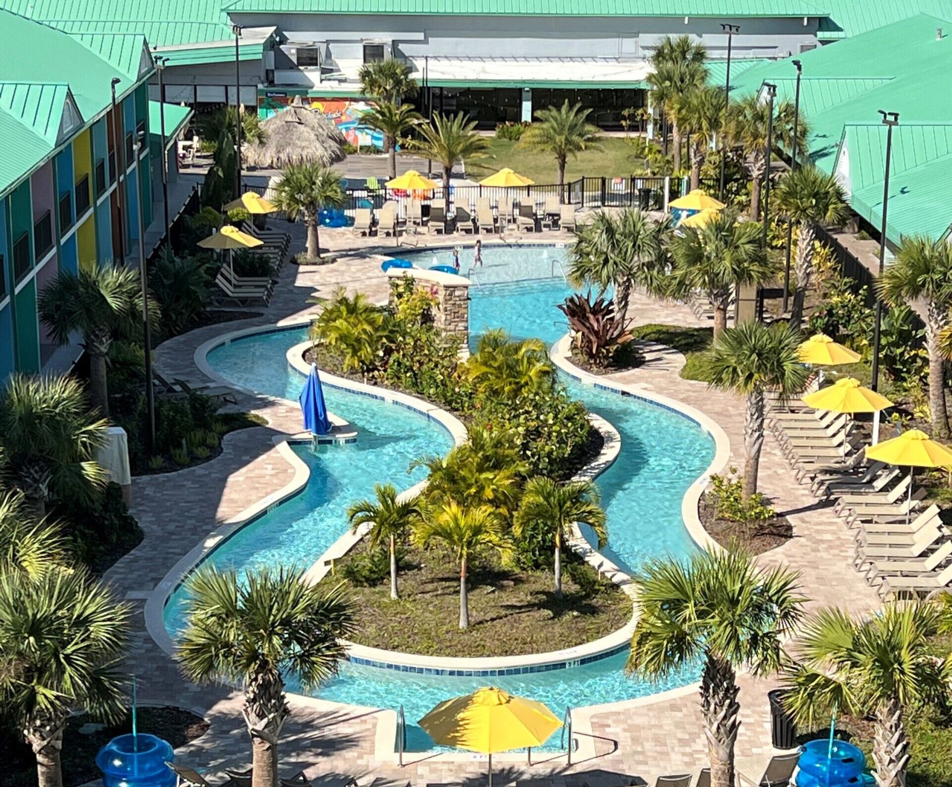 Lazy river at Beachside Hotel & Suites Cocoa Beach.