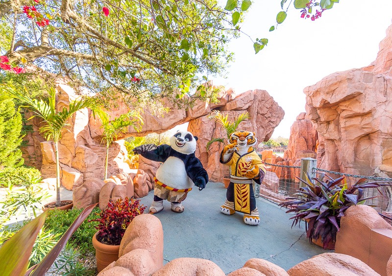 kung fu panda land