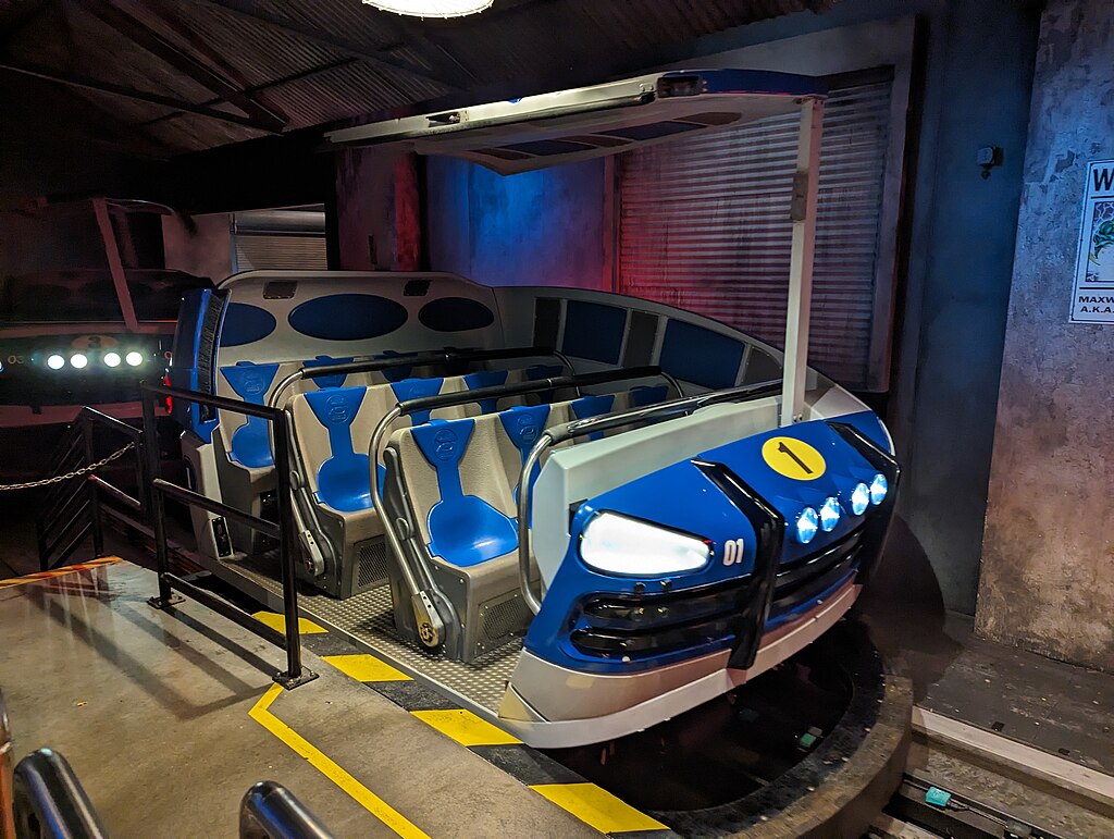 Amazing Adventures of Spider Man ride vehicle IOA