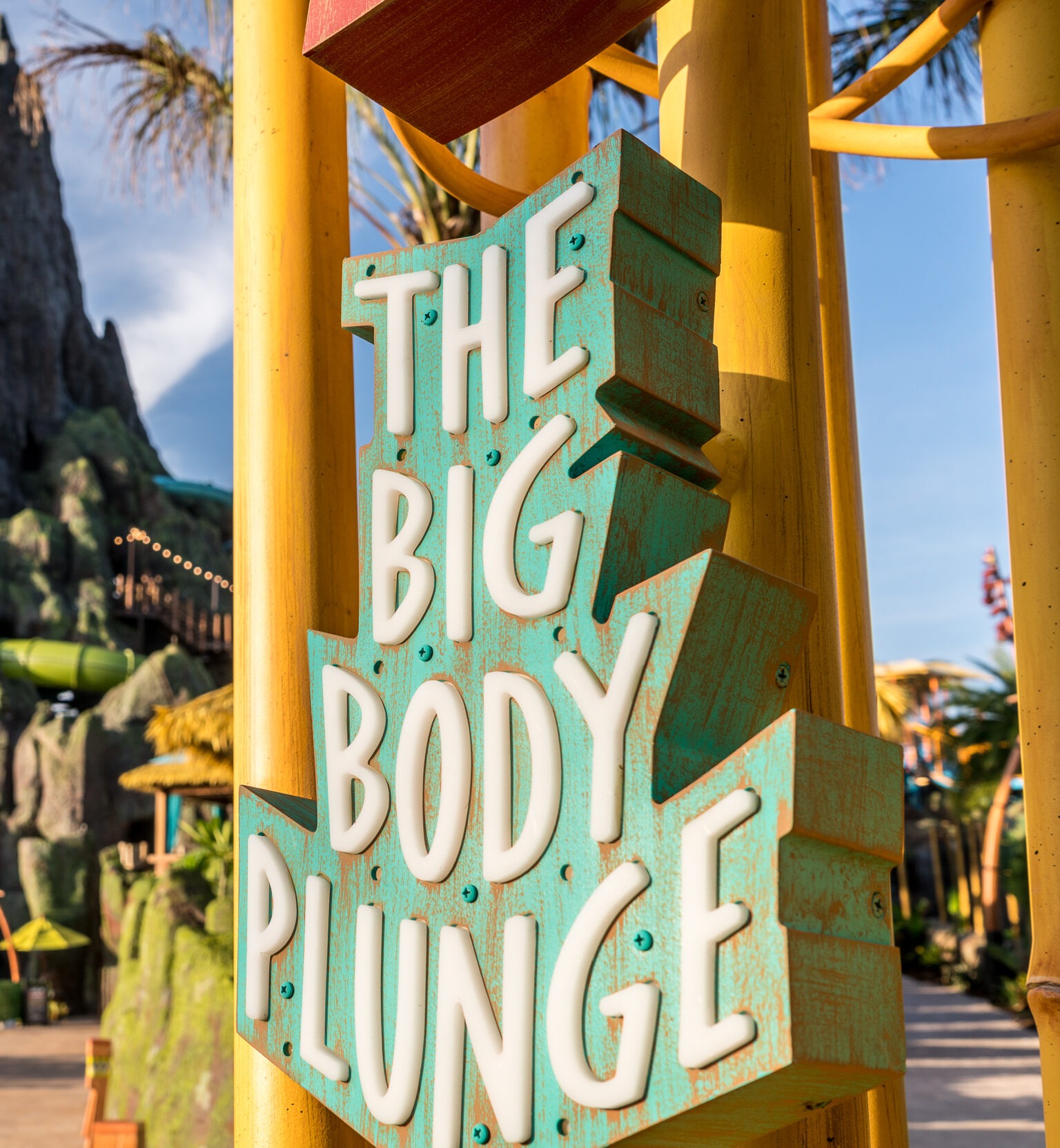 Ko’okiri Body Plunge at Volcano Bay