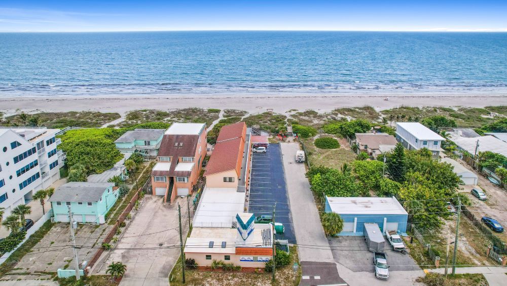 Anthony's on the beach hotel aerial view